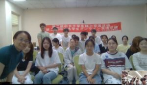 浙江工業大学之江学院日本語学科のみなさん