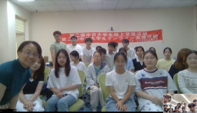 浙江工業大学之江学院日本語学科のみなさん
